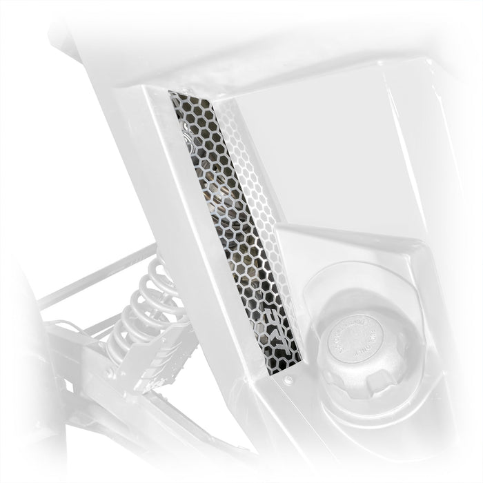 DRT Polaris RZR Pro XP/ Pro R/Turbo R  Aluminum Rear Fender Screen set