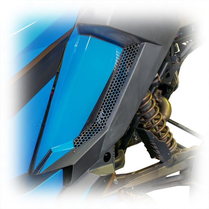 DRT Polaris RZR Pro XP/ Pro R/Turbo R  Aluminum Rear Fender Screen set
