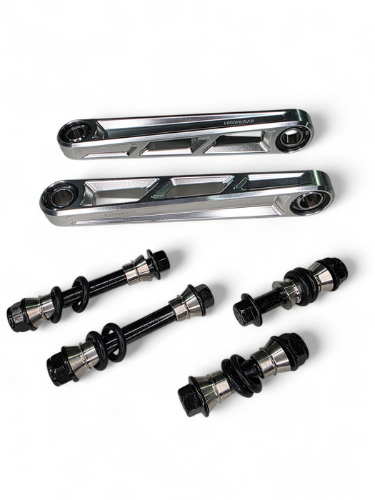 2024+ Can Am Maverick R Front Sway Bar Links Anodized (Clear)