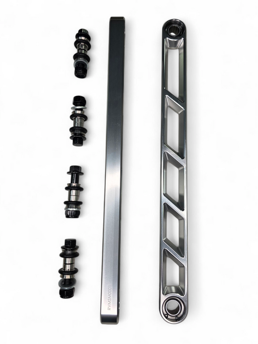 2024+ Can Am Maverick R Rear Sway Bar Links Anodized Clear