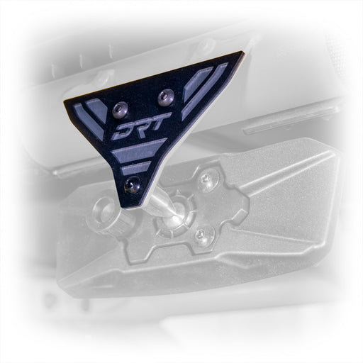 DRT Can-Am Maverick X3 / R Center Mirror Tab Cover Plate for OEM Cage 