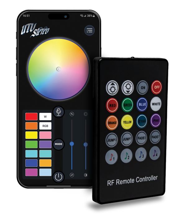 Bluetooth® RGB LED Controller Kit | UTVS-RGB-BTKIT