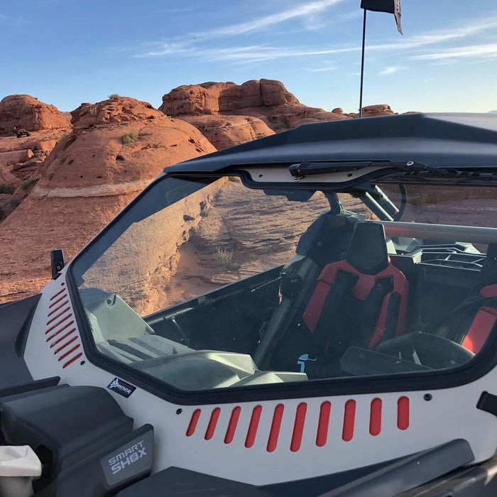 Can-Am X3 2.0 Vented Glass Windshield (Collective)