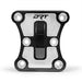 Powder‑coated black DRT radius rod plate on Can‑Am X3