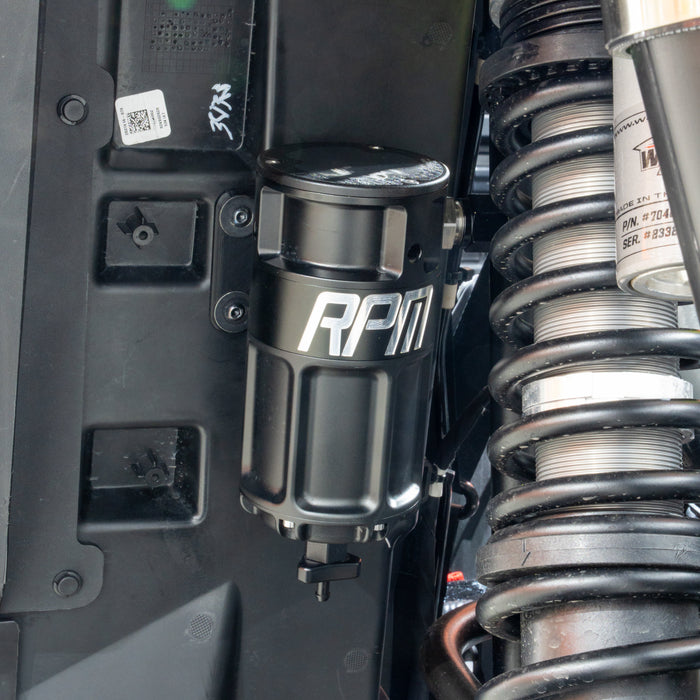 RPM Polaris RZR Turbo, XPT, Turbo R, Pro S, & Pro XP 4-Stage Oil Catch Can Kit