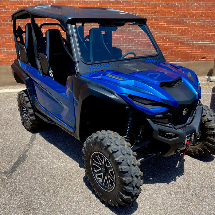 Yamaha Wolverine Vented Glass Windshield