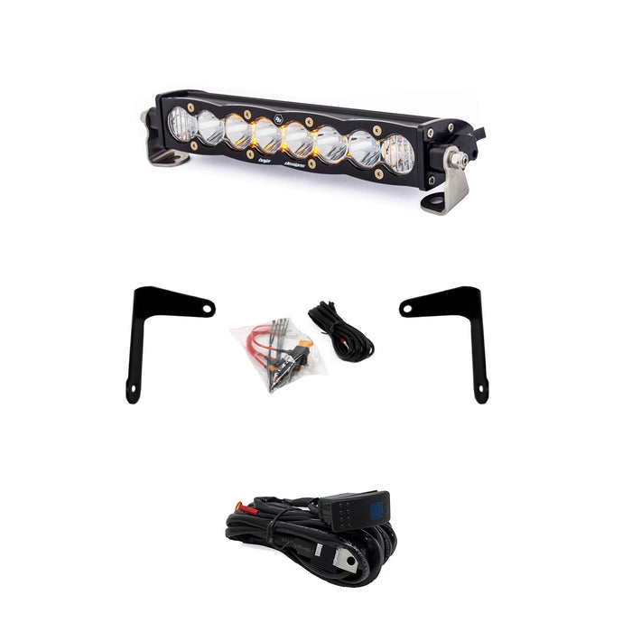 CAN-AM S8 10 INCH SHOCK MOUNT LIGHT BAR KIT - CAN-AM 2017-26 MAVERICK X3