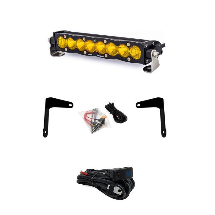 CAN-AM S8 10 INCH SHOCK MOUNT LIGHT BAR KIT - CAN-AM 2017-26 MAVERICK X3