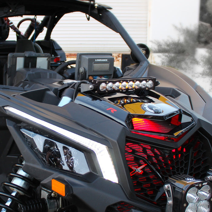 CAN-AM S8 10 INCH SHOCK MOUNT LIGHT BAR KIT - CAN-AM 2017-26 MAVERICK X3