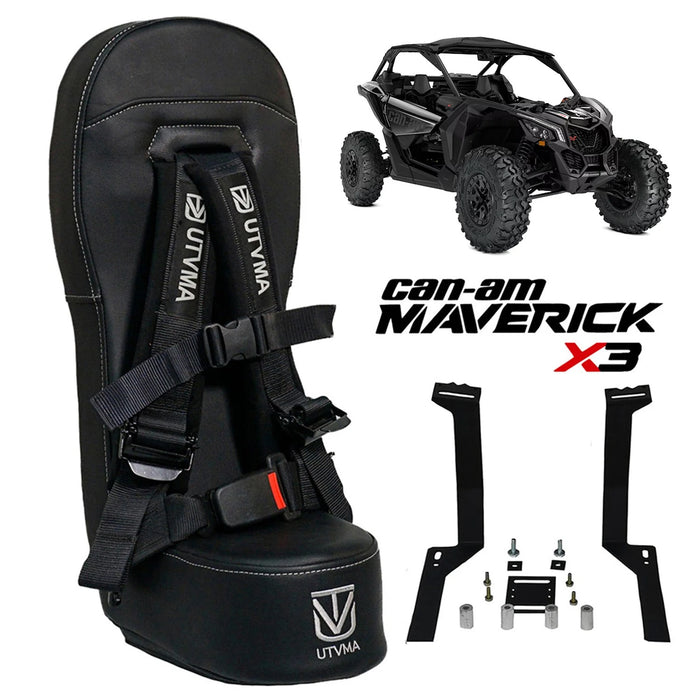 Maverick X3 Front Bump Seat (2017+)