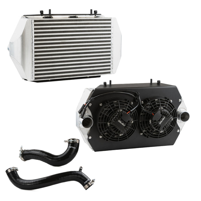 RPM Kawasaki H2 Stage 3 XL Intercooler With Brushless Fans & Sealed Shroud