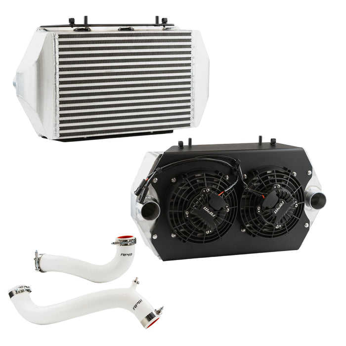 RPM Kawasaki H2 Stage 3 XL Intercooler With Brushless Fans & Sealed Shroud