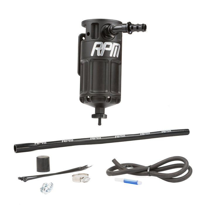 RPM Polaris RZR Turbo, XPT, Turbo R, Pro S, & Pro XP 4-Stage Oil Catch Can Kit