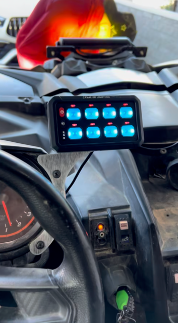 CanAm X3 Gauge Cluster Mount