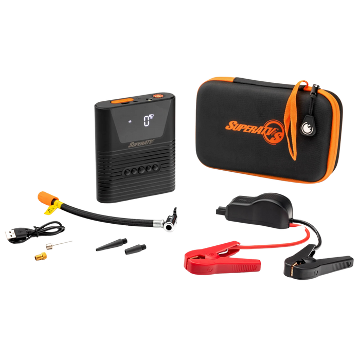 SuperATV Jump Starter with Air Compressor – 1000A