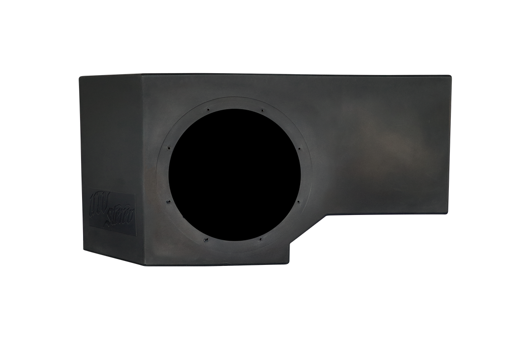 Can-Am® Defender Vented 10" Passenger Subwoofer Enclosure Unloaded | UTVS-DEF-VENC-PASS