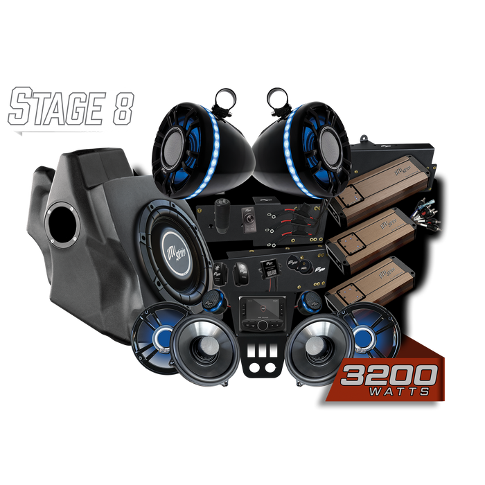 RZR® Pro Series Elite Stage 8 Stereo Kit | UTVS-PRO-S8-E