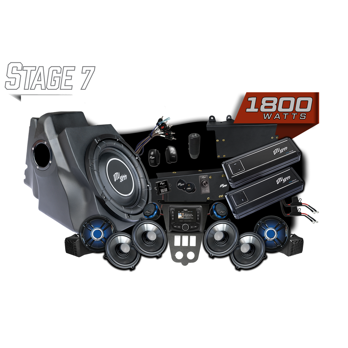2025+ RZR® Pro Series Signature Stage 7 Stereo Kit | UTVS-PRO2-S7-S ...