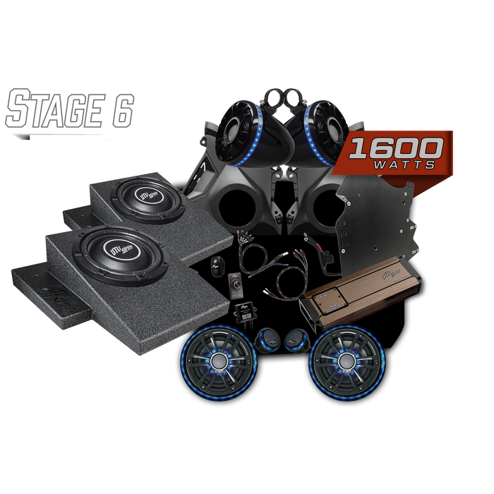 Can-Am® Maverick R Elite Series Stage 6 Stereo Kit | UTVS-R-S6-E