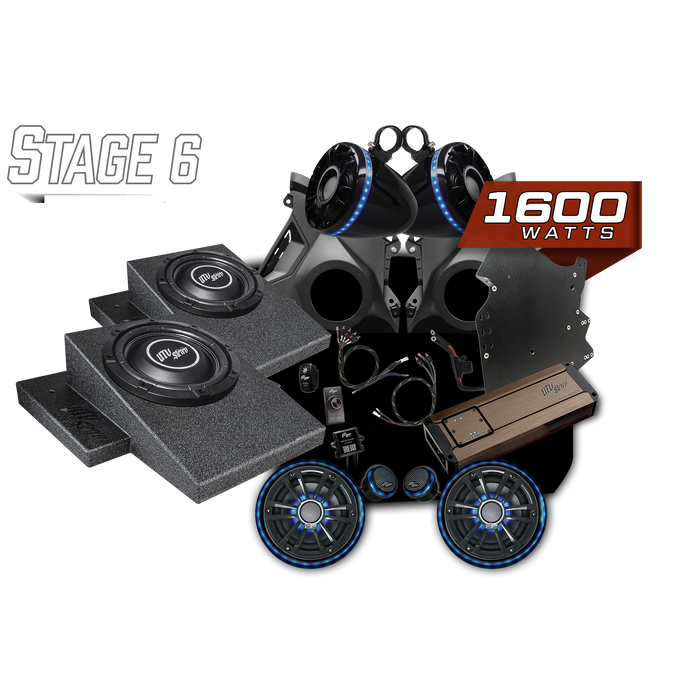 Can-Am® Maverick R Elite Series Stage 6 Stereo Kit | UTVS-R-S6-E