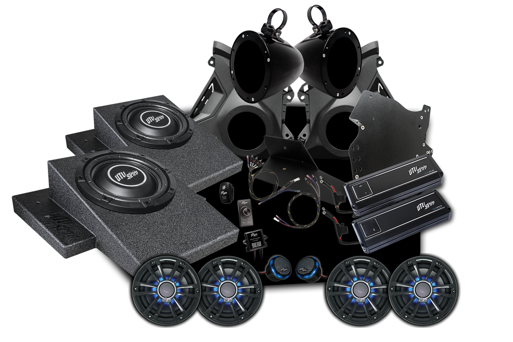Can-Am® Maverick R Signature Series Stage 7 Stereo Kit | UTVS-R-S7-S