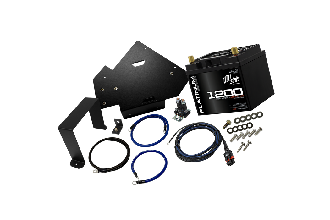 Polaris Ranger 1500 2nd Battery Kit | UTVS-RNG-2BATT-KIT