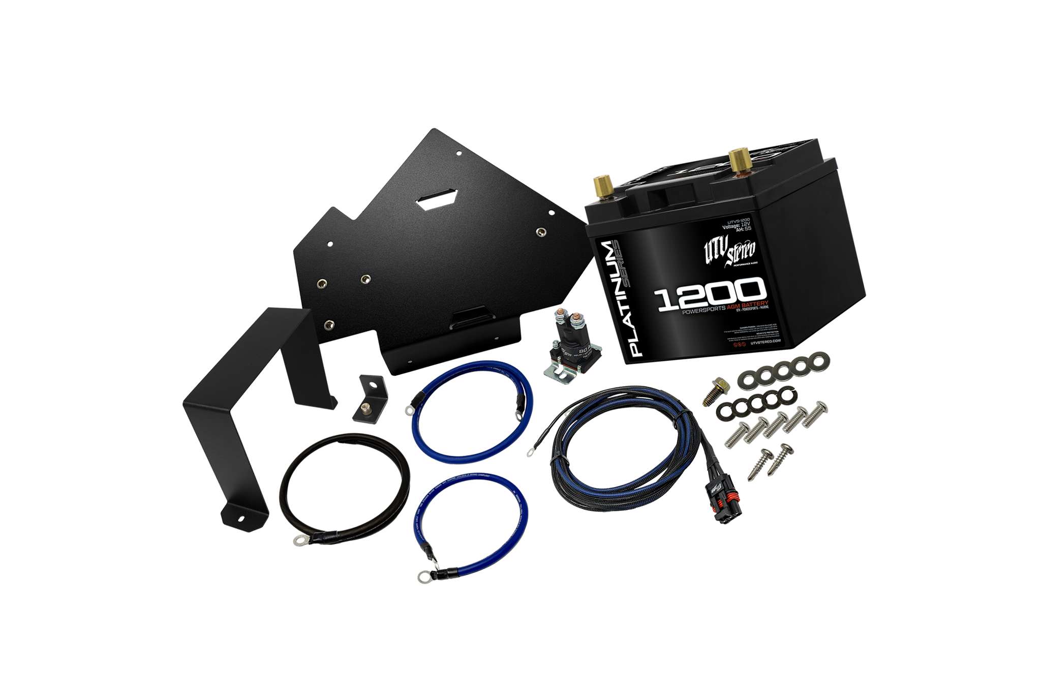 Polaris Ranger 1500 2nd Battery Kit | UTVS-RNG-2BATT-KIT — American UTV