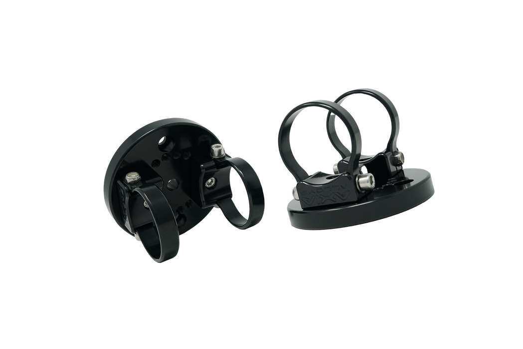 1.85" Kicker KMTC9 Custom Mounts (Pair) | UTVS-TC9-CLAMP-185