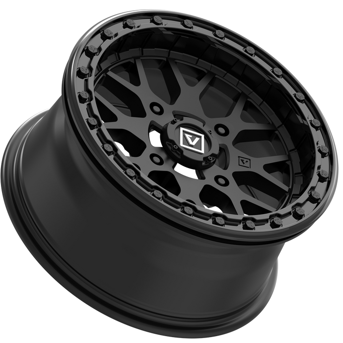 V07 BEADLOCK 15X7 +25MM 4X137 SATIN BLACK