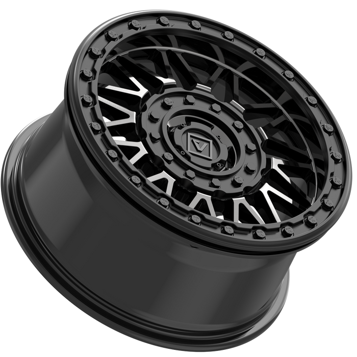 V08 BEADLOCK 15X7 +30MM 4X137/4X156 DARK TINT