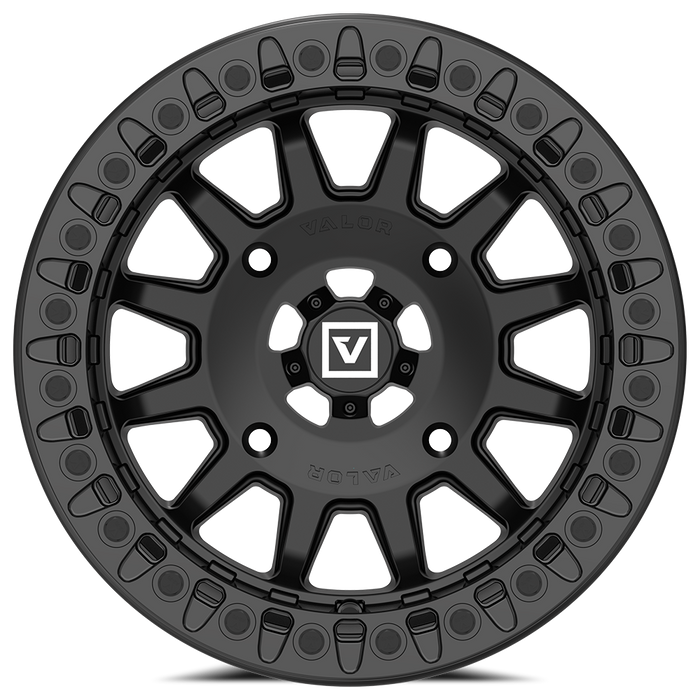 V09 BEADLOCK 15X10 +0 4X137 SATIN BLACK
