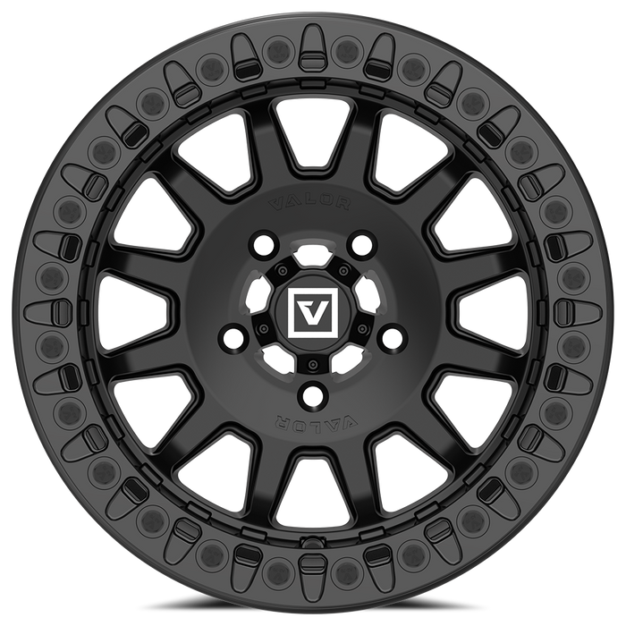 V09 BEADLOCK 15X10 +0 4X156 SATIN BLACK