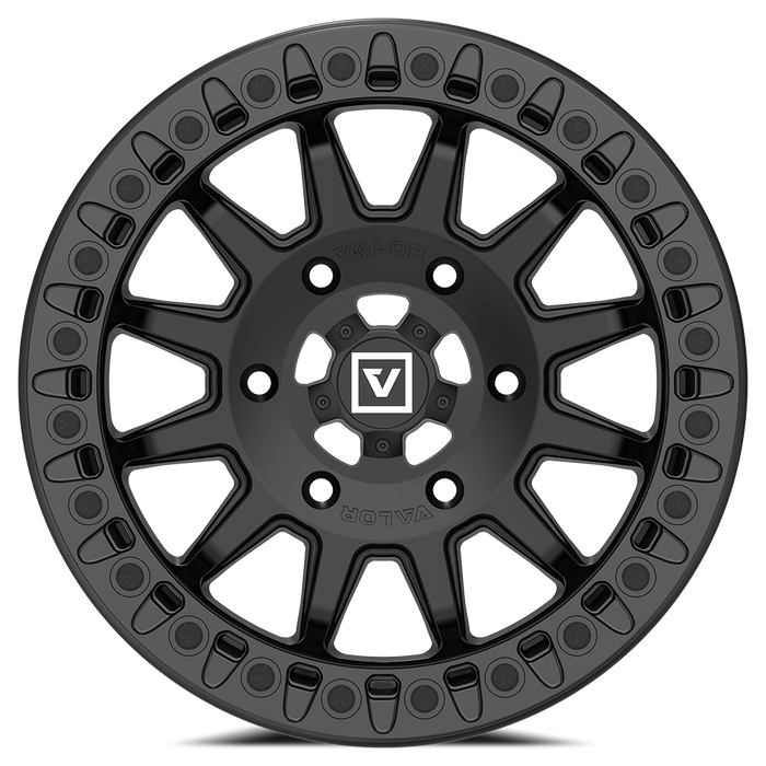 V09 BEADLOCK 15X7 +40 6X139.7 SATIN BLACK