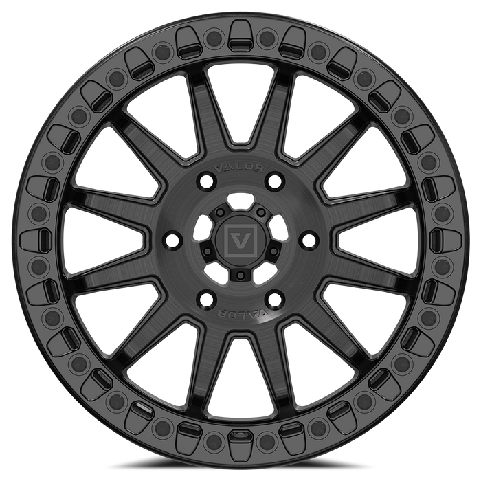 V09 BEADLOCK 17X8 +40 6X139.7 BRUSHED CHARCOAL