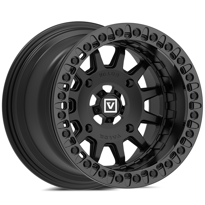 V09 BEADLOCK 15X10 +0 4X156 SATIN BLACK