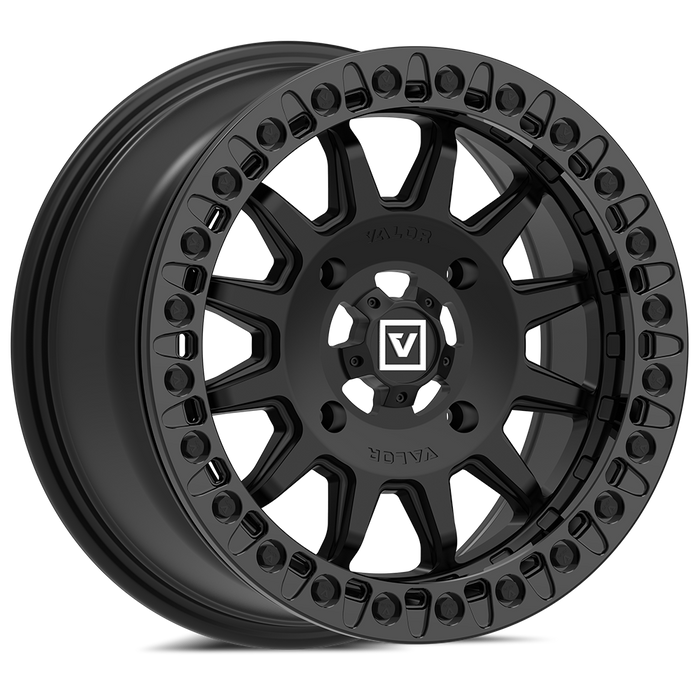 V09 BEADLOCK 15X7 +40 4X156 SATIN BLACK