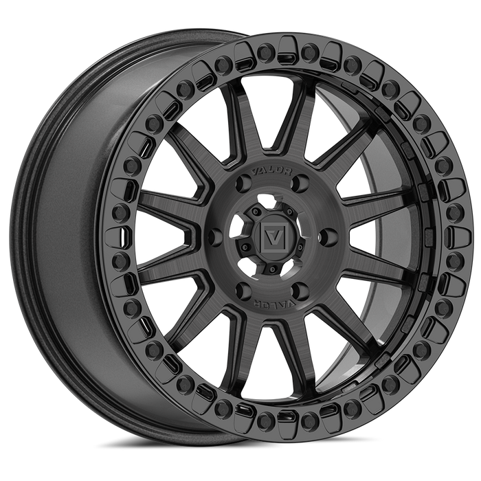 V09 BEADLOCK 17X8 +40 6X139.7 BRUSHED CHARCOAL
