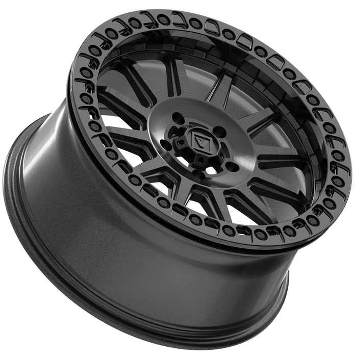 V09 BEADLOCK 17X8 +40 6X139.7 BRUSHED CHARCOAL