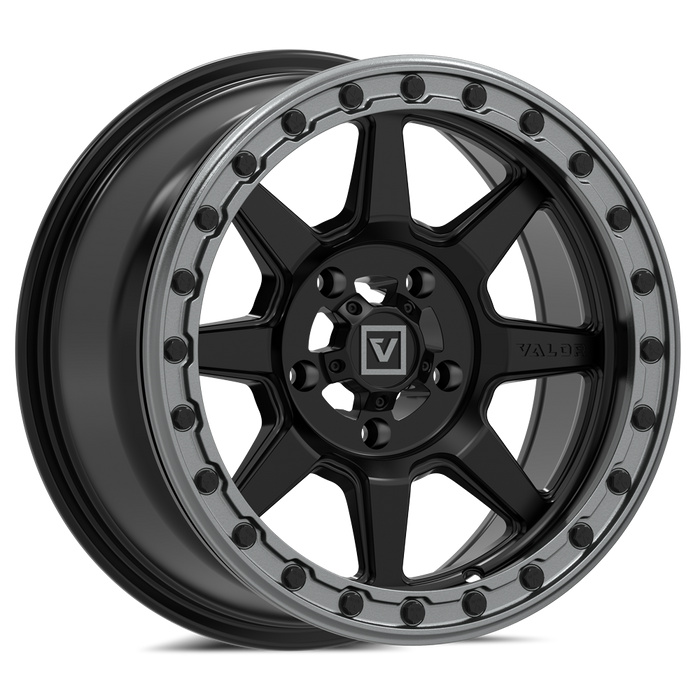 V13 BEADLOCK 15X7 +10MM 4X156 SATIN BLACK