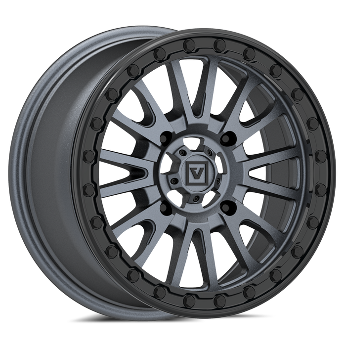 V16 BEADLOCK 15X7 +35MM 4X137 SATIN GUNMETAL