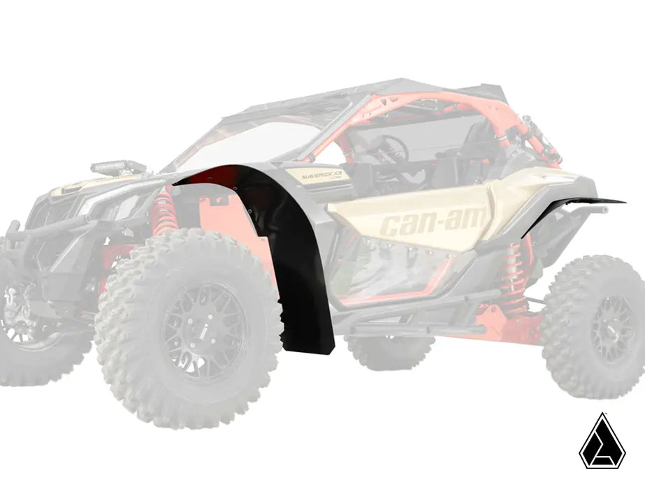 CAN-AM MAVERICK X3 LOW-PROFILE FENDER FLARES-ASSAULT INDUSTRIES image 0