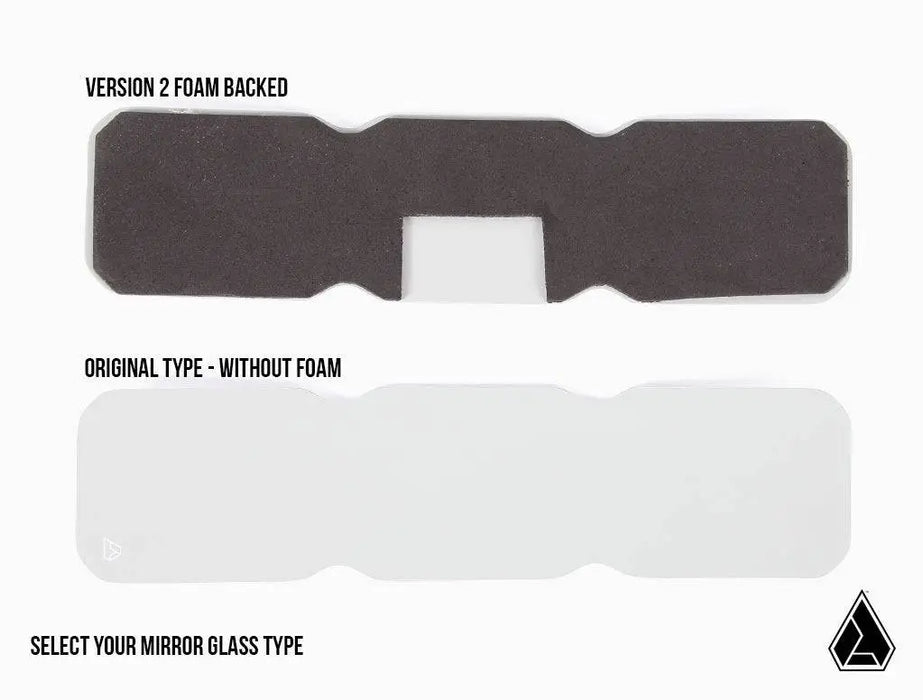 BOMBER CONVEX CENTER MIRROR GLASS REPLACEMENT-ASSAULT INDUSTRIES image 2