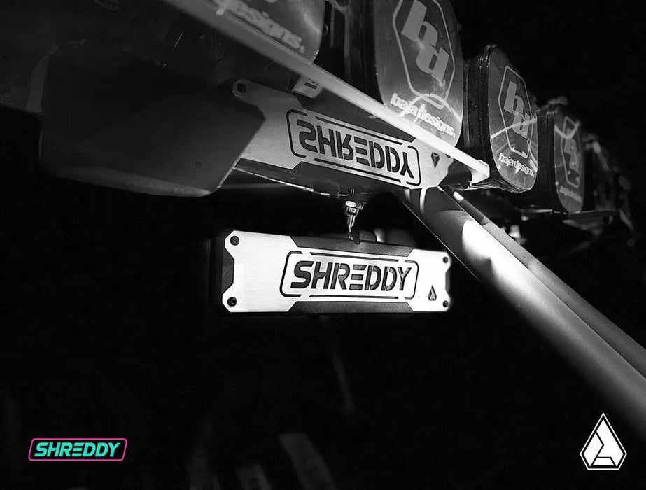 SHREDDY BOMBER CONVEX CENTER MIRROR-ASSAULT INDUSTRIES image 1
