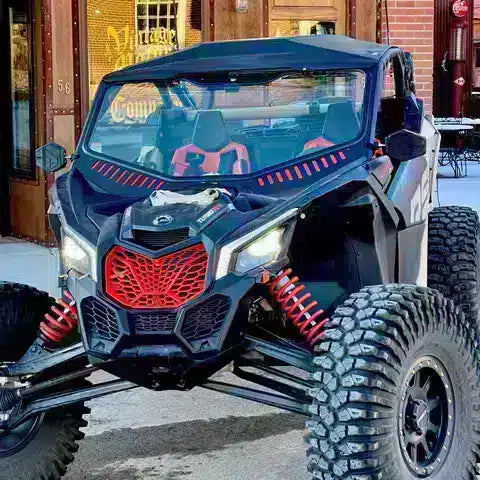 CAN-AM X3 2.0 VENTED GLASS WINDSHIELD image 0