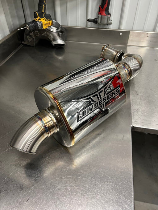 RZR Turbo Side Exit Exhaust- Joy Designs image 0