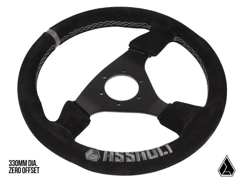 UNIVERSAL NAVIGATOR SUEDE UTV STEERING WHEEL-ASSAULT INDUSTRIES image 6