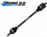 RHINO 2.0 - POLARIS RZR XP TURBO S HEAVY-DUTY AXLES image 0