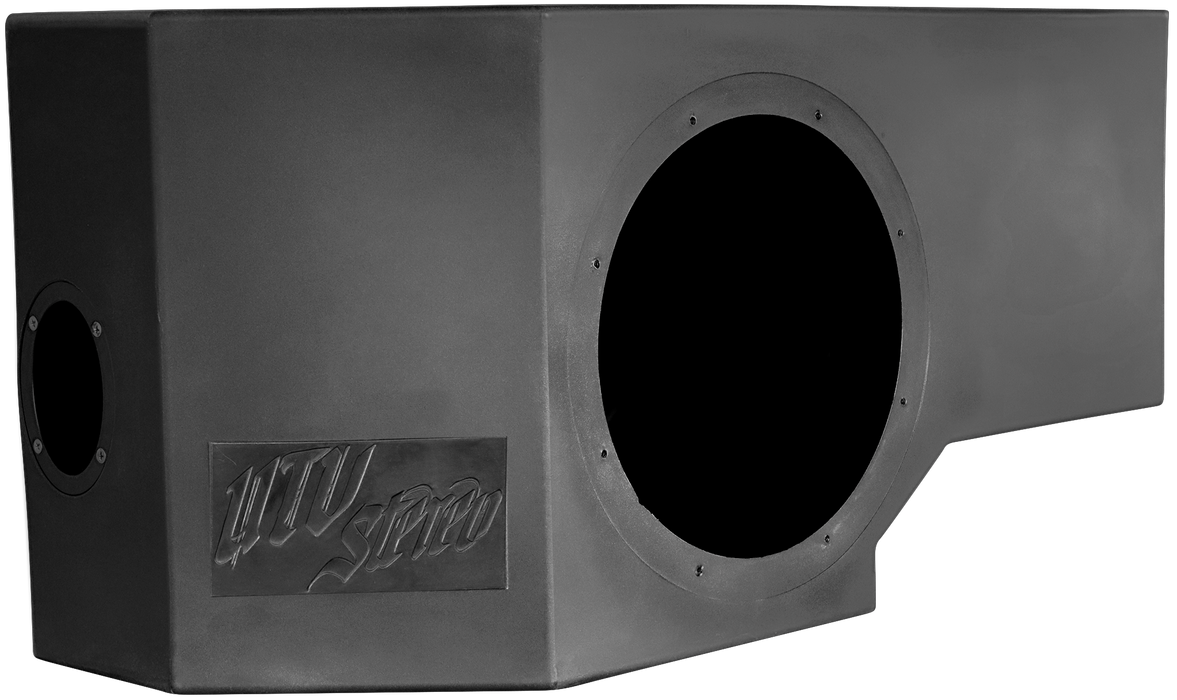 Can-Am® Defender Vented 10" Passenger Subwoofer Enclosure Unloaded | UTVS-DEF-VENC-PASS