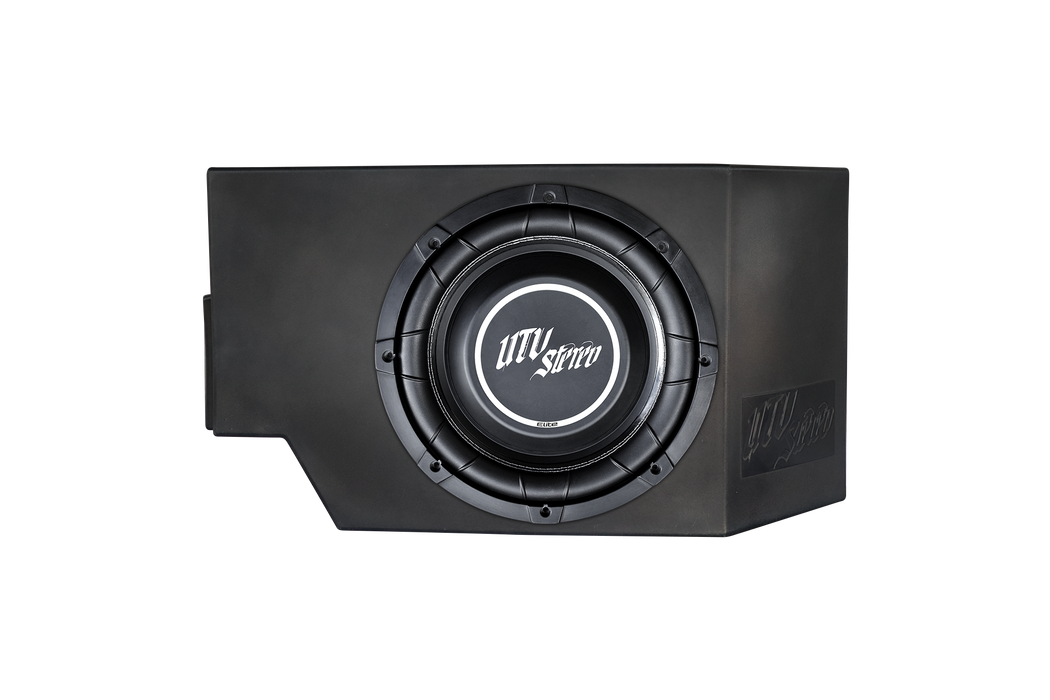 Can-Am® Defender Vented 10" Passenger Subwoofer Enclosure Unloaded | UTVS-DEF-VENC-PASS