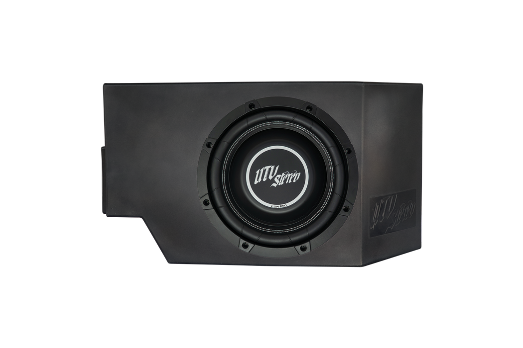 Can-Am® Defender Vented 10" Passenger Subwoofer Enclosure Unloaded | UTVS-DEF-VENC-PASS